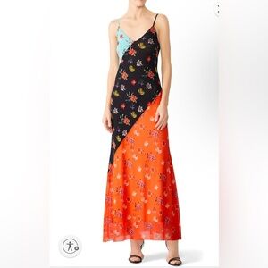 Fuzzi Floral Patchwork Maxi